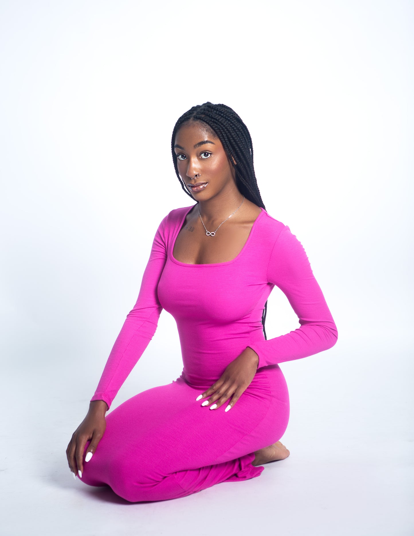 SOFT SEAMLESS LOUNGE DRESS