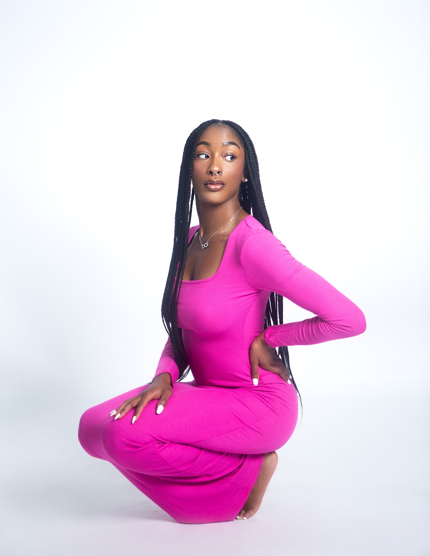 SOFT SEAMLESS LOUNGE DRESS
