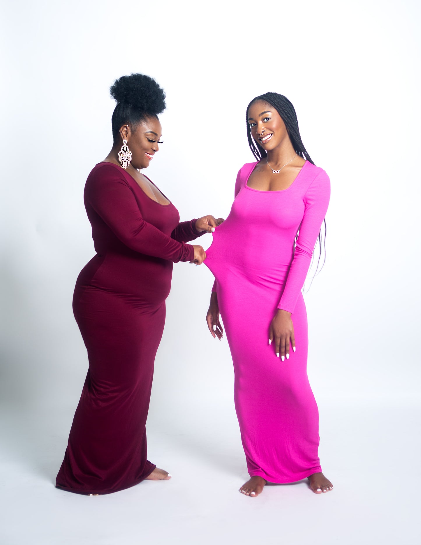 SOFT SEAMLESS LOUNGE DRESS