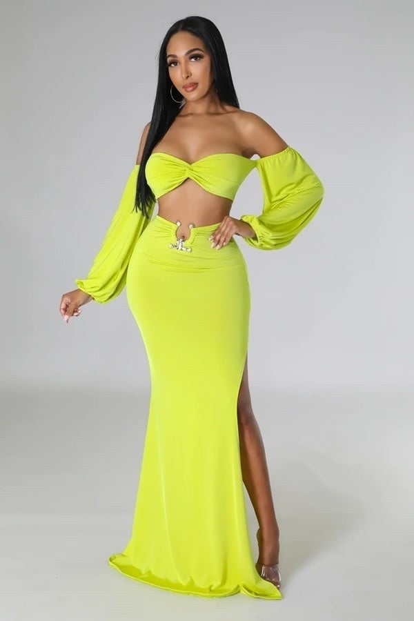 PRESSURE APPLIED SKIRT SET