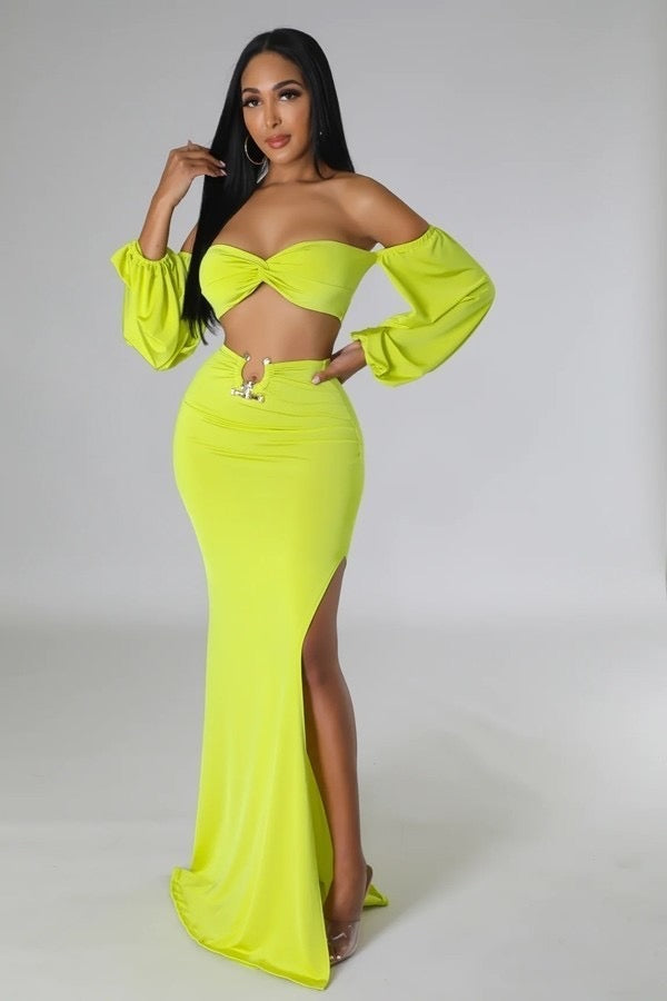 PRESSURE APPLIED SKIRT SET